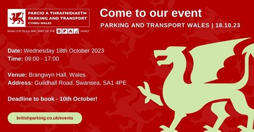 Parking and Transport Wales Conference 2023