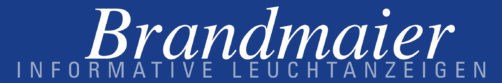 Brandmaier Informative Leuchtanzeig 