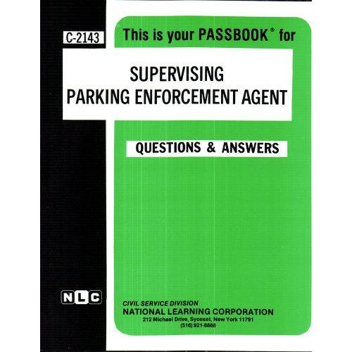 Supervising Parking Enforcement Agent