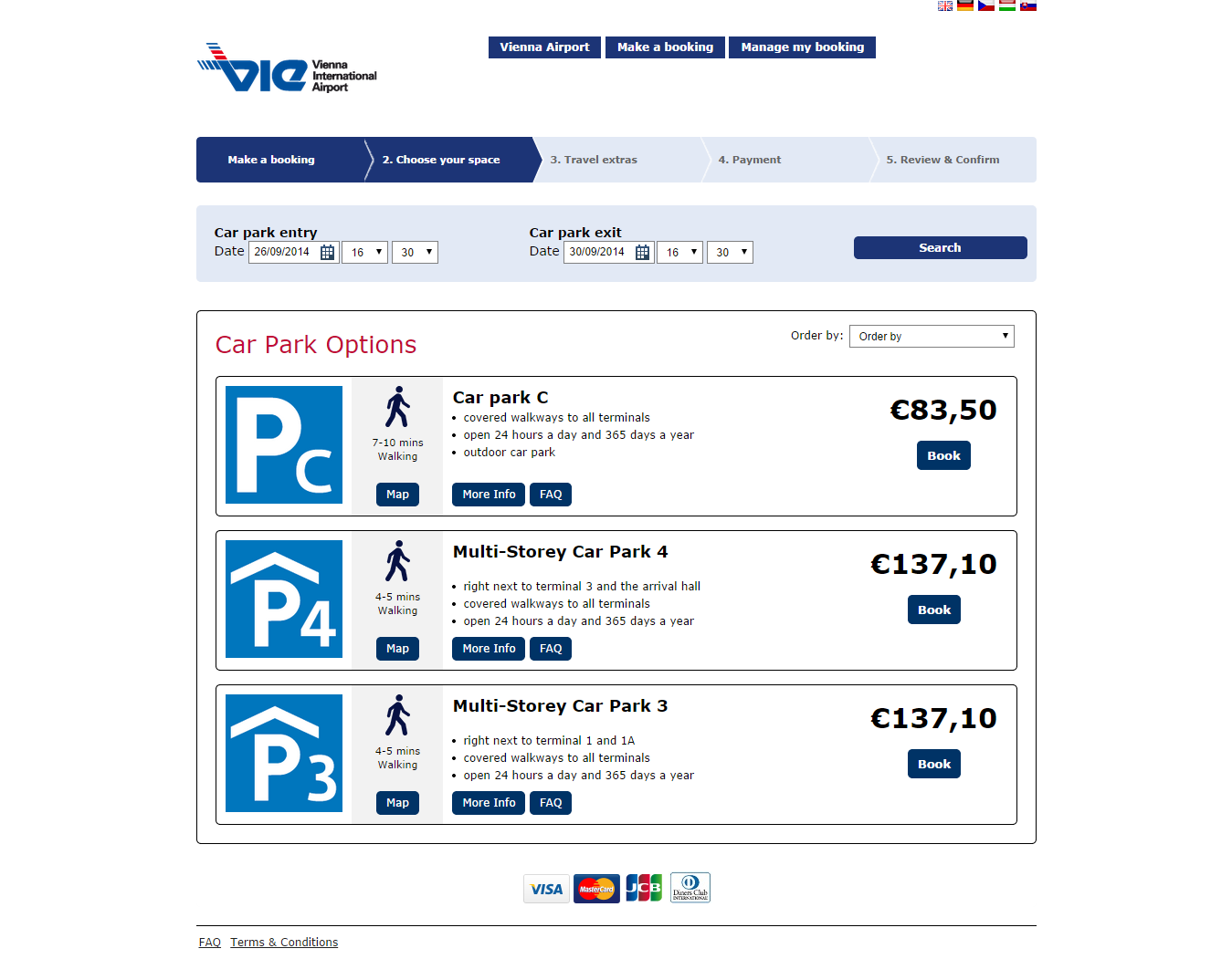 Vienna International Airport's Bookable Airport Parking & Distribution System from Inventive IT