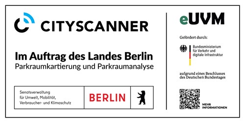 CITYSCANNER card with a QR code