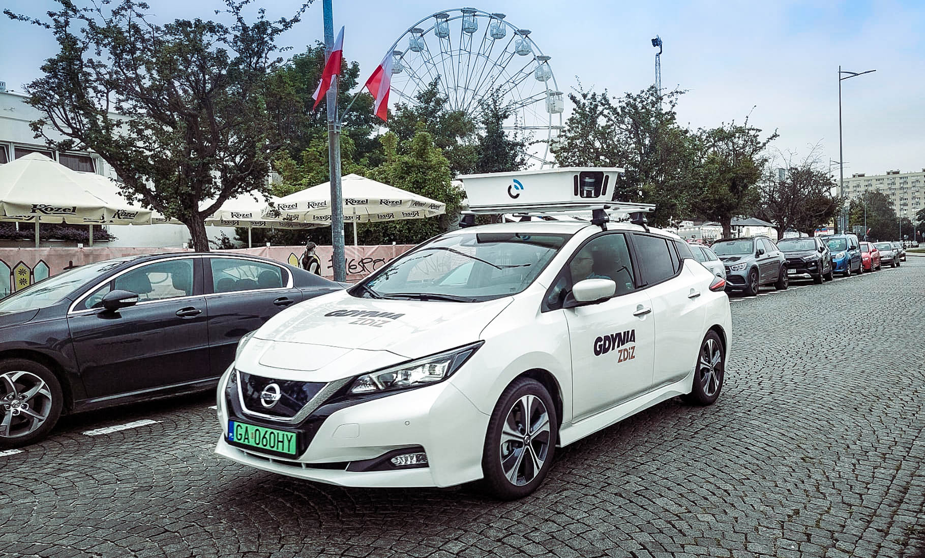 CITYSCANNER® cars equipped with Mobile MultiSensor™  in Gdynia - Photo: ZDiZ Gdynia