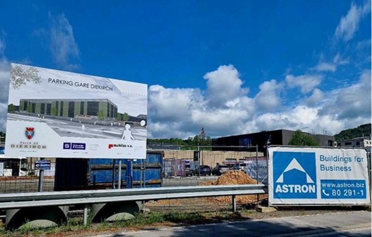 Astron Buildings is thrilled to announce the beginning of the construction for the Diekirch Train Station car park.