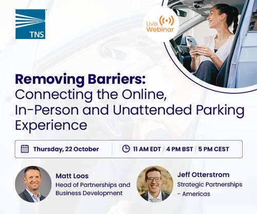 Webinar - Removing Barriers: Connecting the Online, In-Person and Unattended Parking Experience